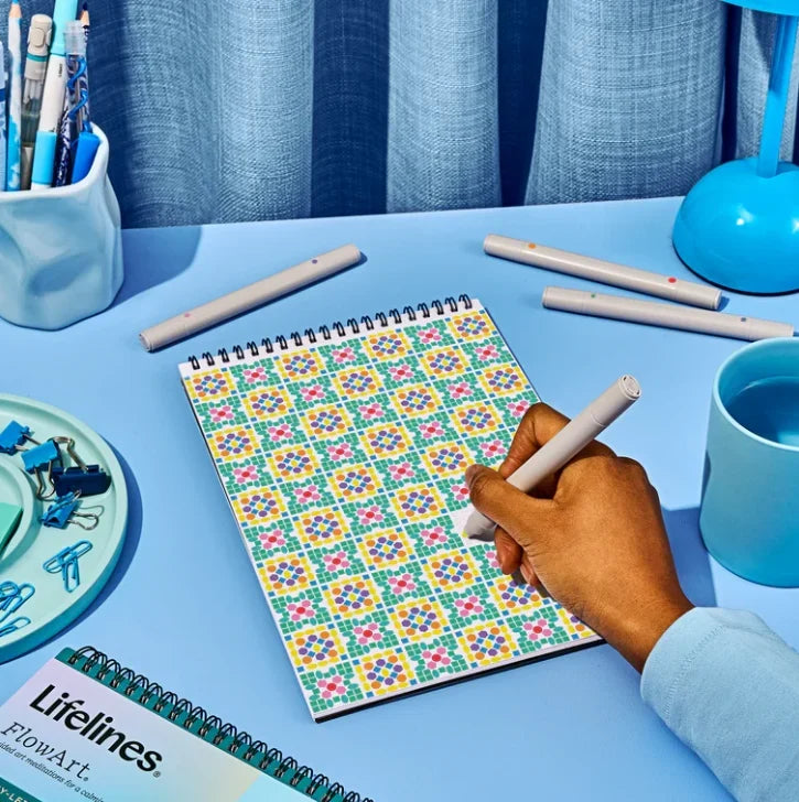 Dot-By-Letter Mediterranean FlowArt Pads - Image 6