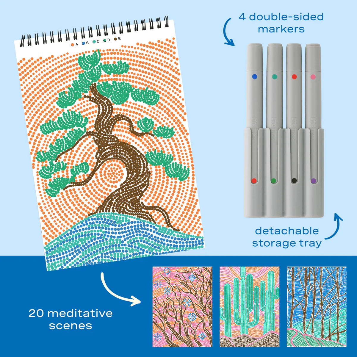 Dot-By-Letter Landscapes FlowArt Pads - Image 5