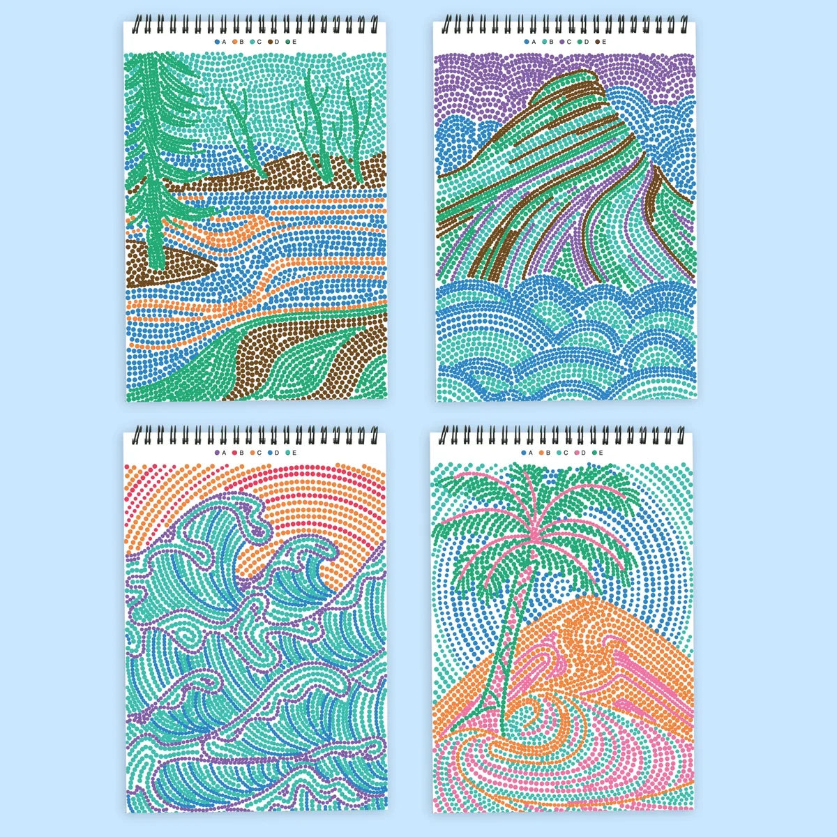 Dot-By-Letter Landscapes FlowArt Pads - Image 9