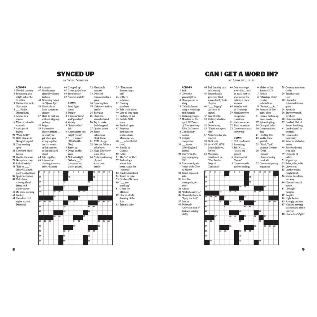 Vox Pop Culture Crosswords: 80 Puzzles for Curious Minds