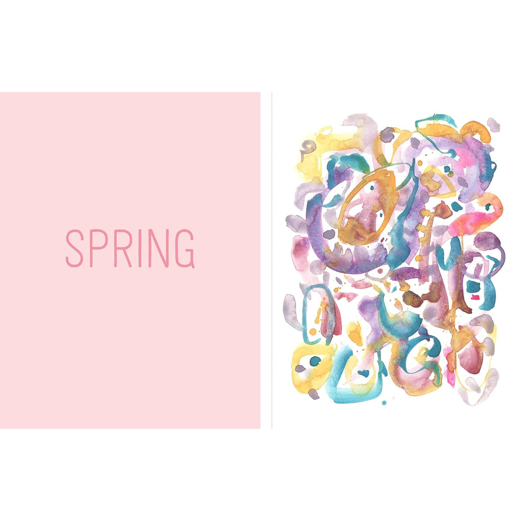 The Reverse Coloring Book: Through the Seasons
