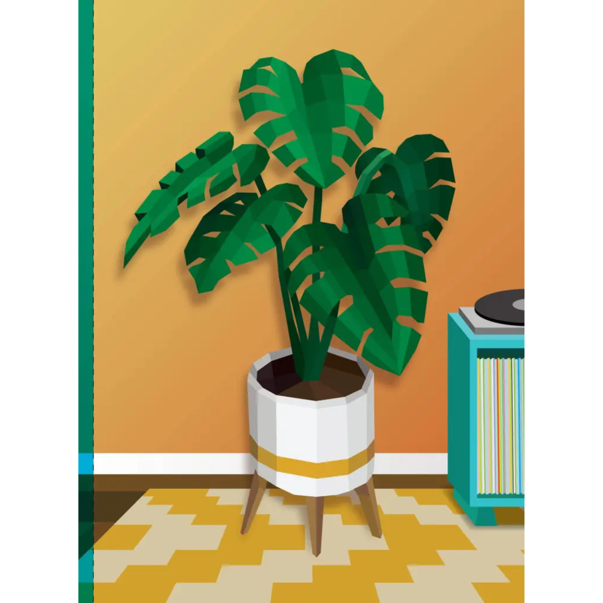 Paint by Sticker: Plants and Flowers