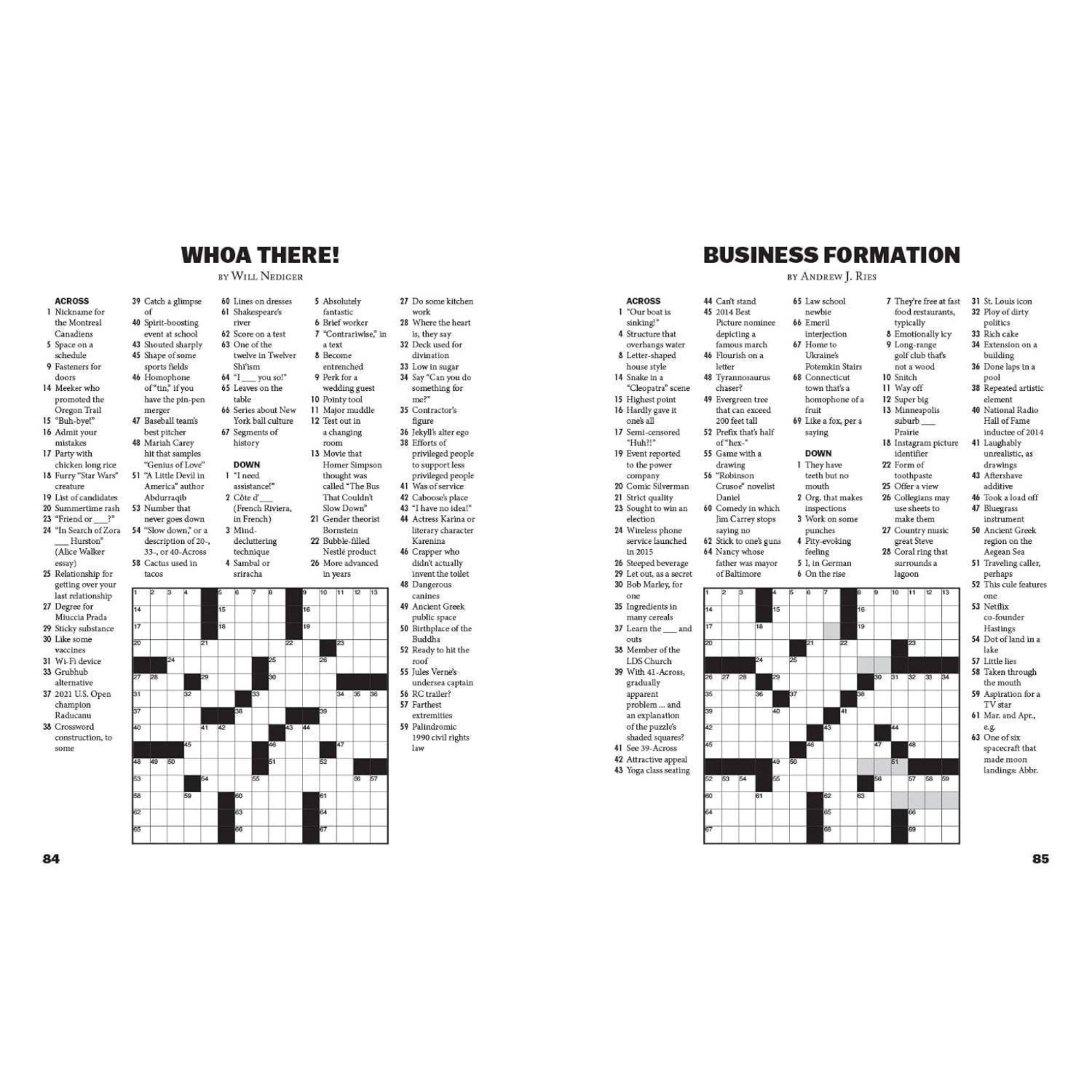 Vox Pop Culture Crosswords: 80 Puzzles for Curious Minds