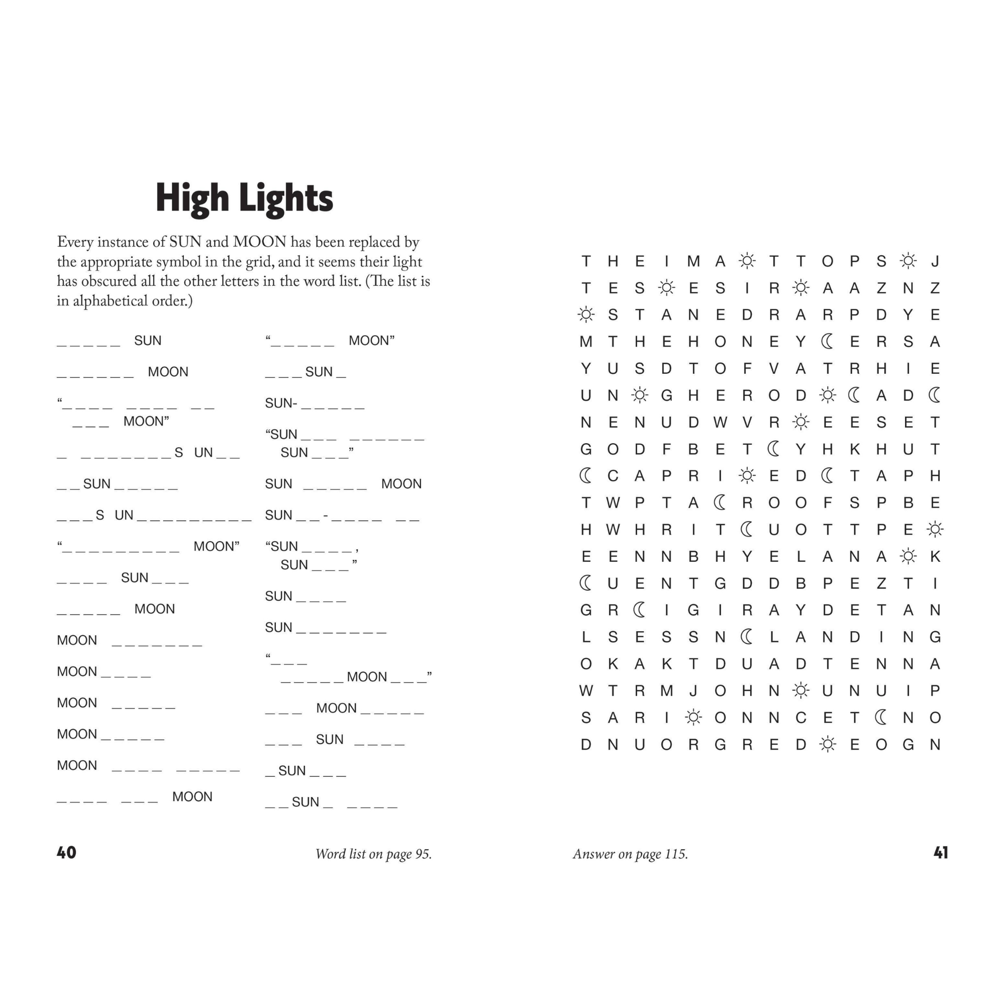 Curiously Quirky Word Searches