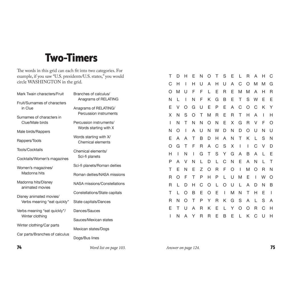 Curiously Quirky Word Searches