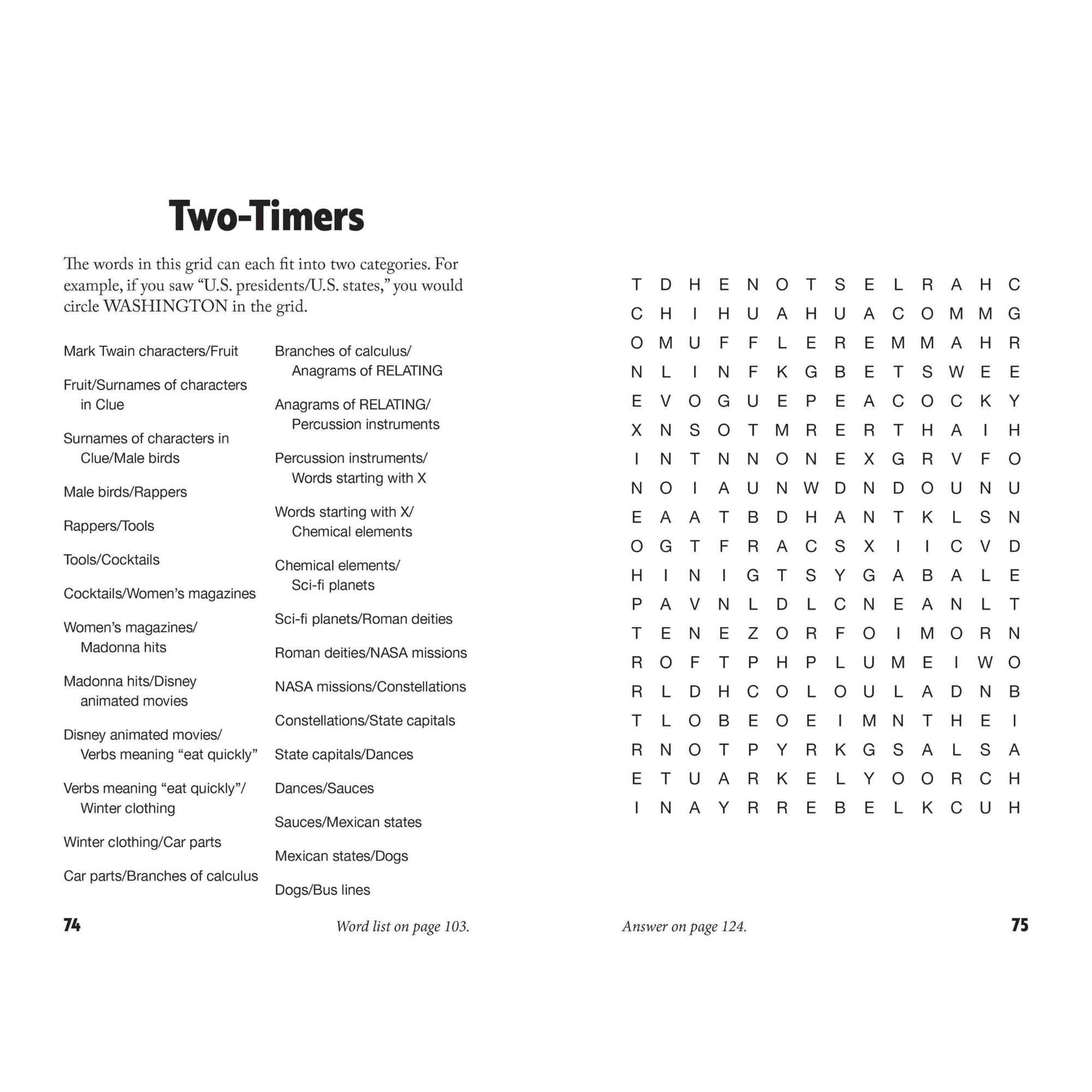 Curiously Quirky Word Searches