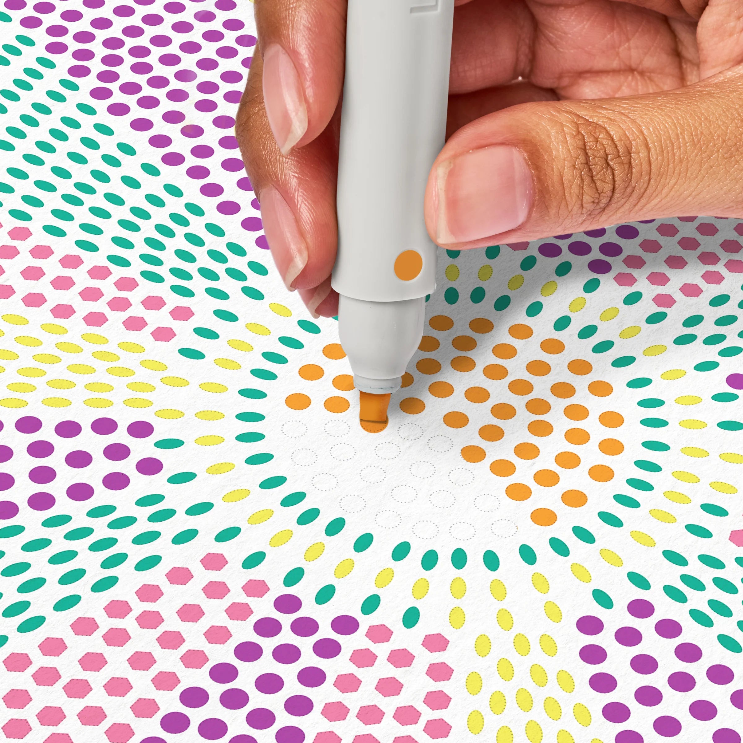 Dot-By-Letter Mediterranean FlowArt Pads