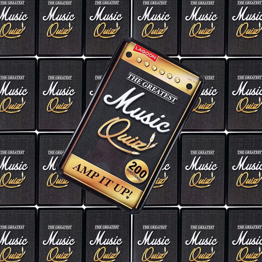 The Greatest Music Quiz Tin Trivia Game