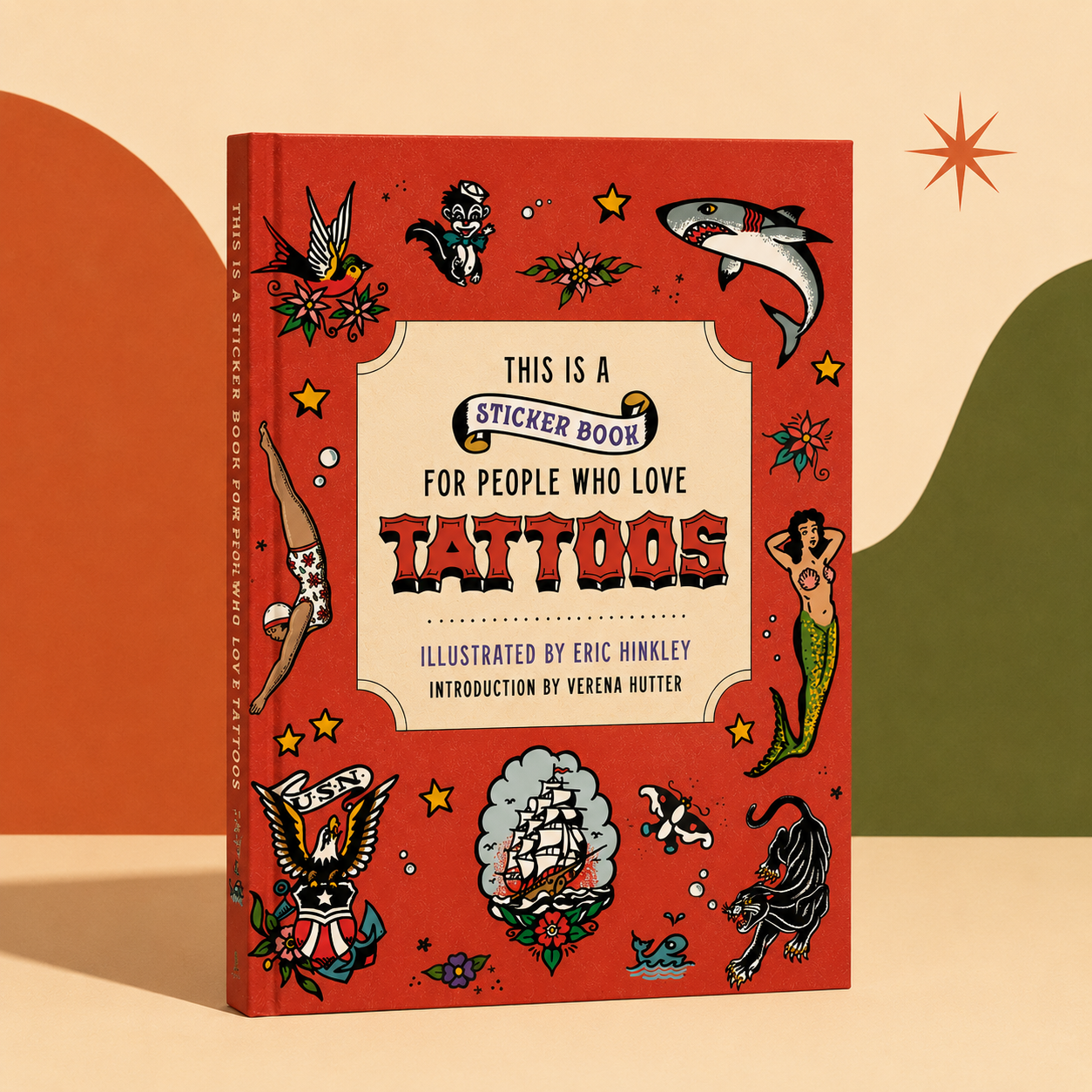 Sticker Book for People Who Love Tattoos
