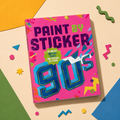 Paint by Sticker: 90s