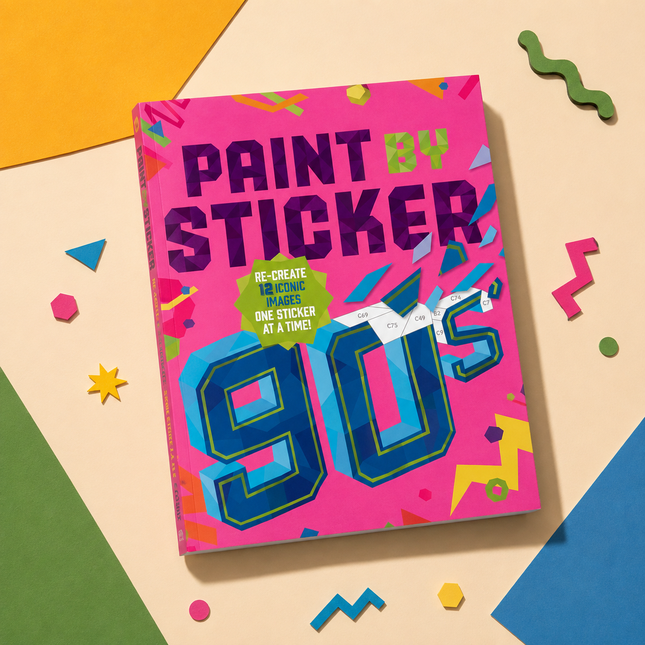 Paint by Sticker: 90s