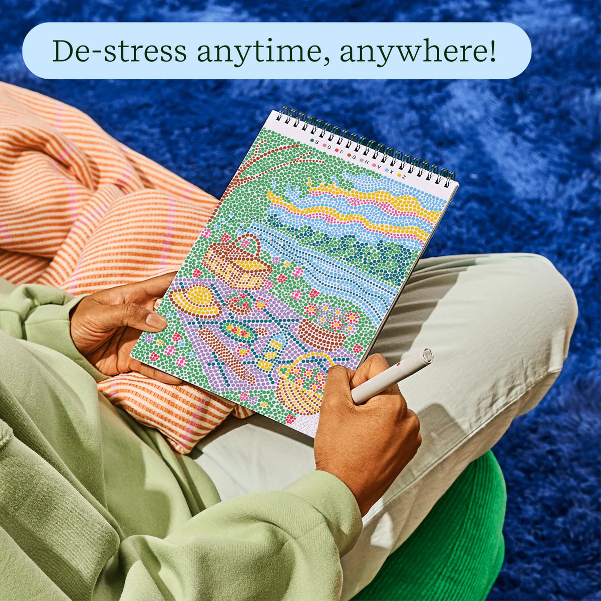 Dot-By-Letter Cozy Cottage FlowArt Pads