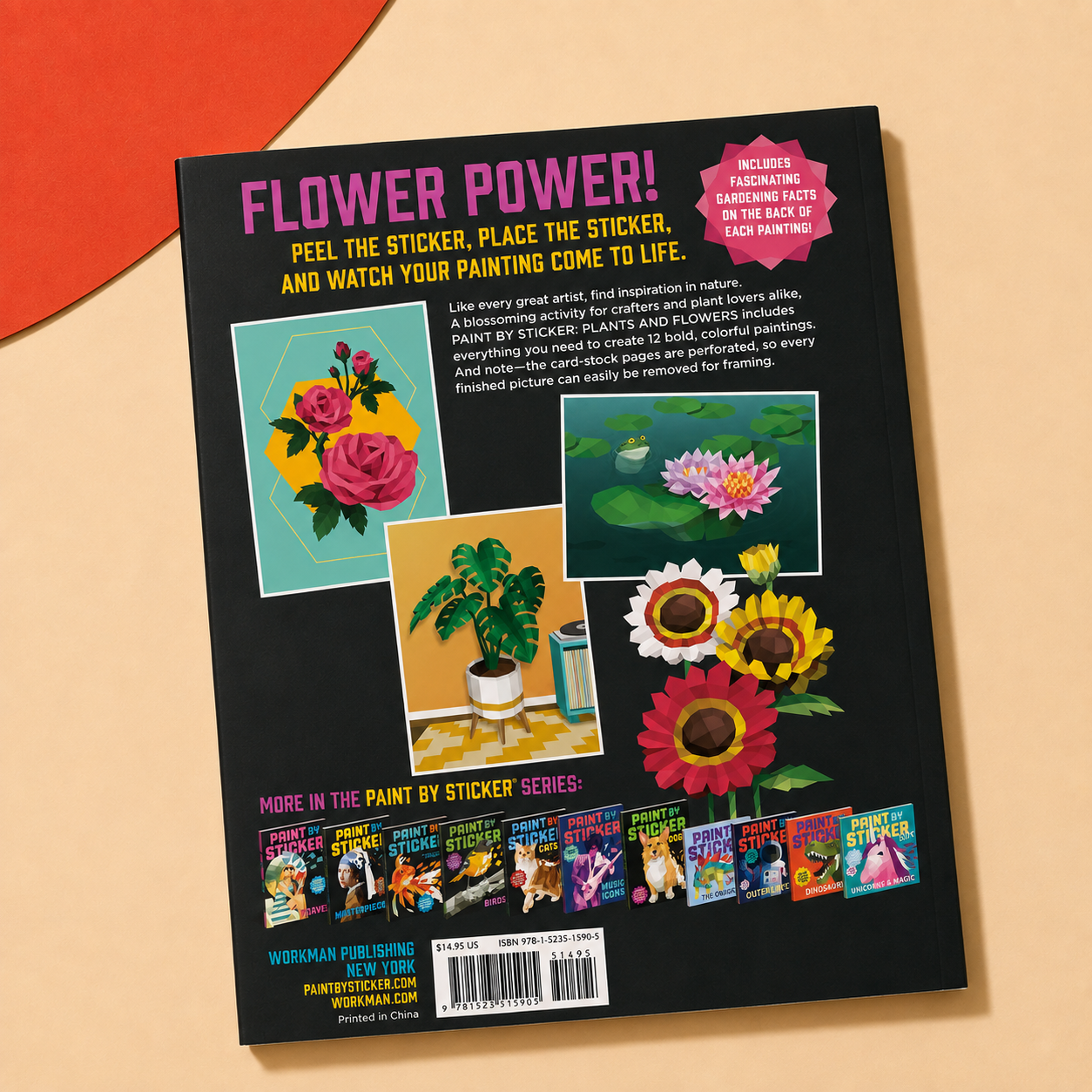 Paint by Sticker: Plants and Flowers